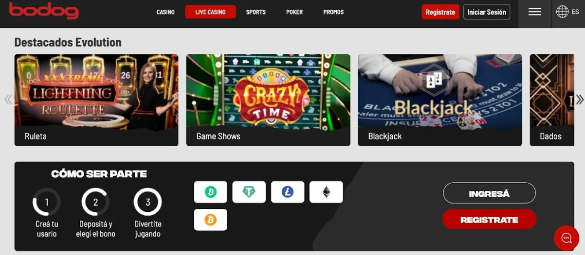 Bodog casino online