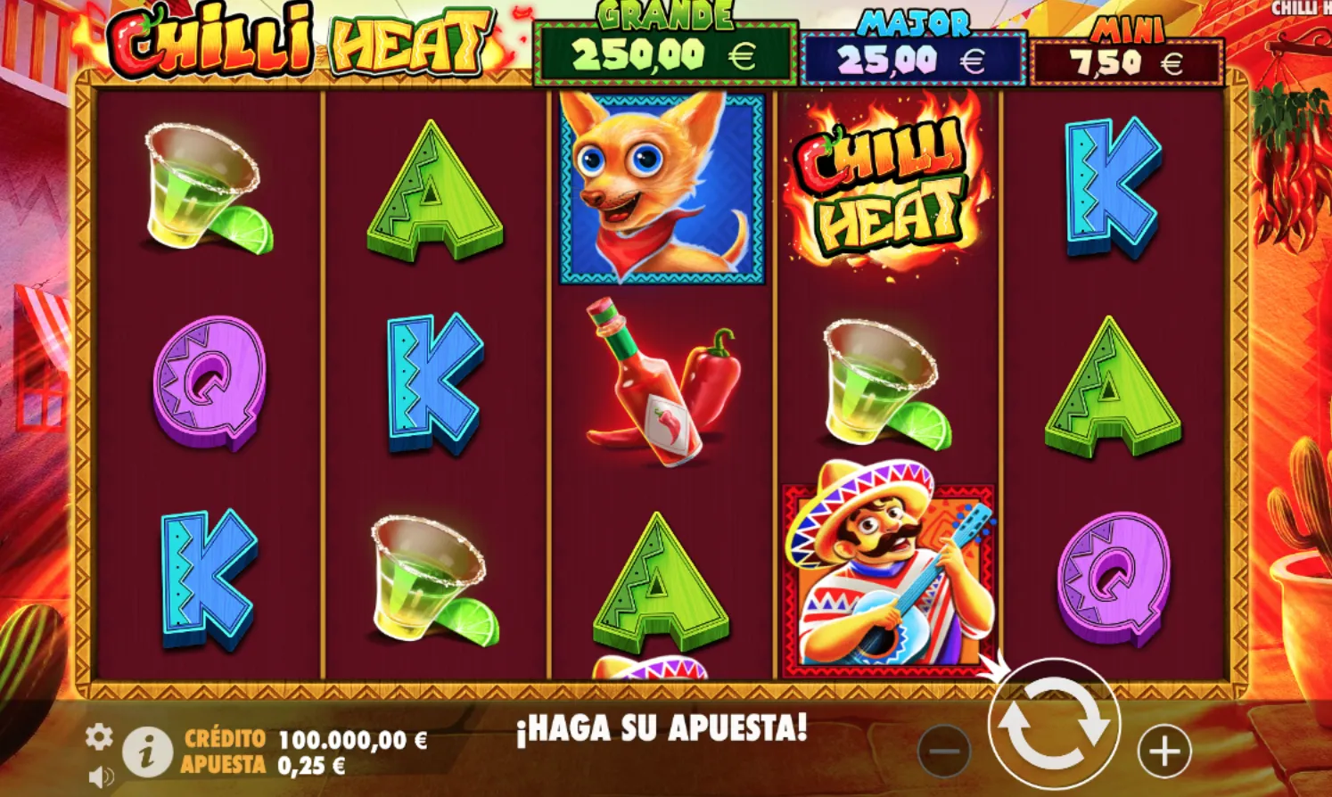 Chilli Heat tragamonedas