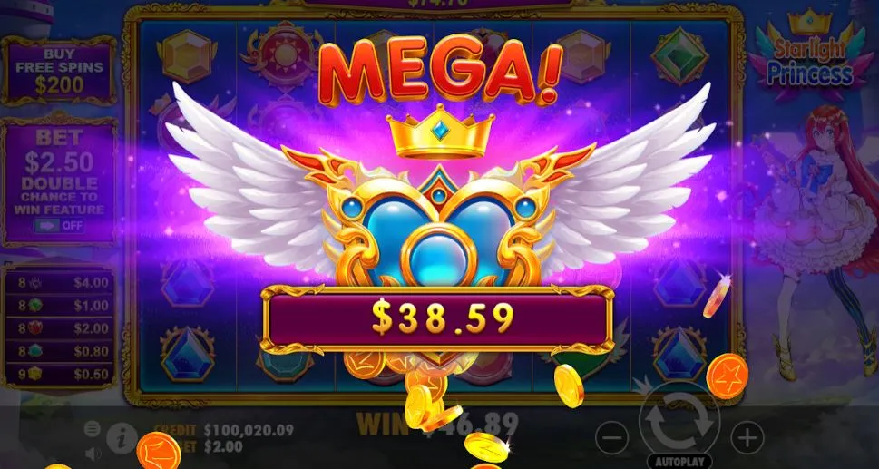 Starlight Princess premio