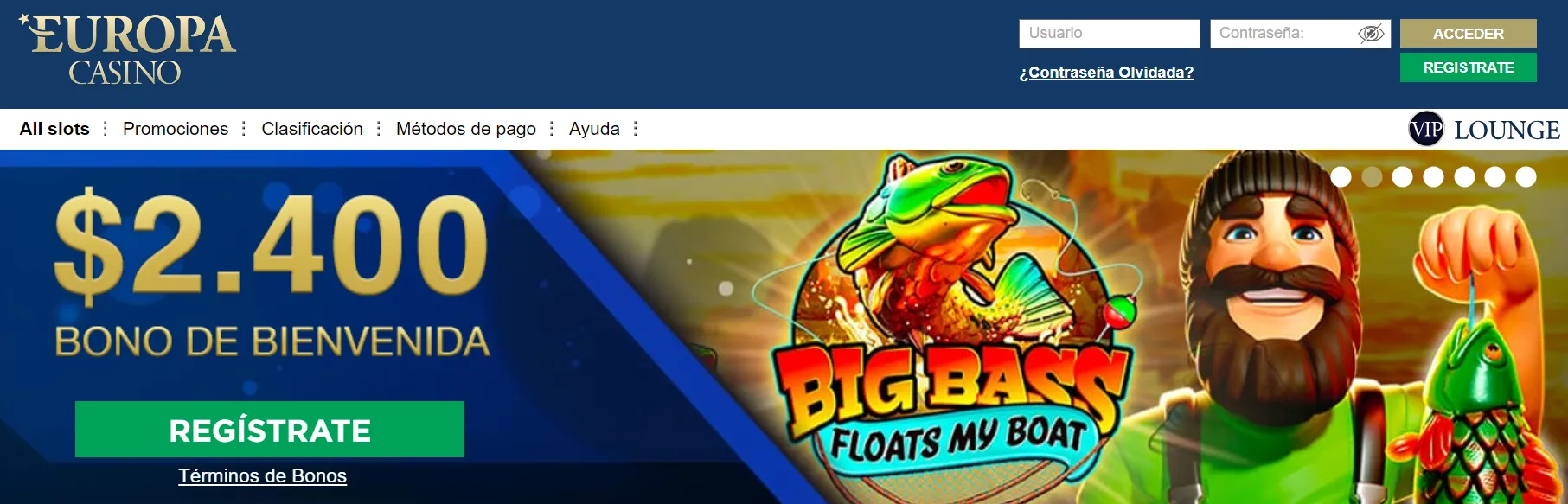 bonos europa casino bienvenida