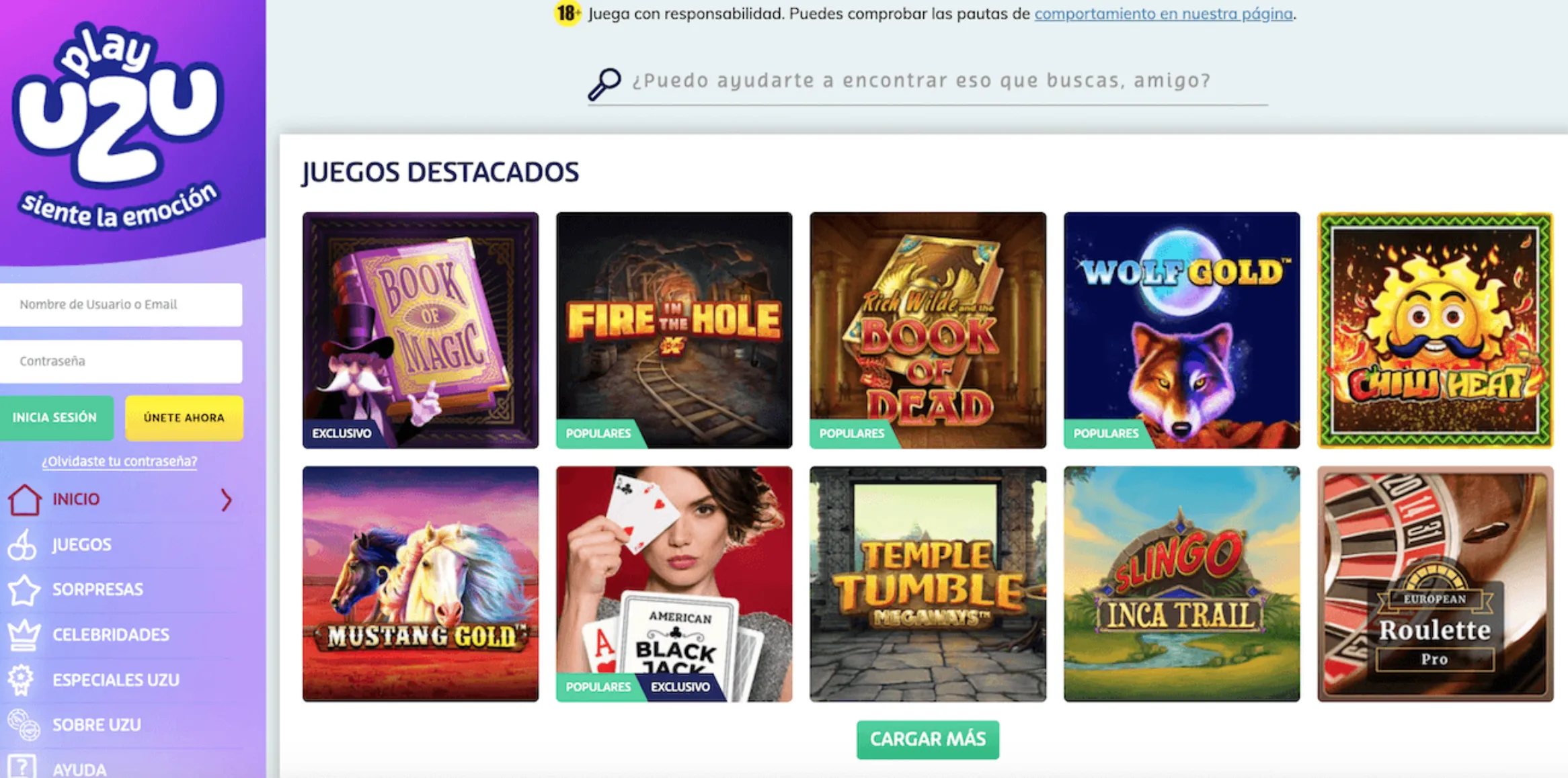 Juegos PlayUZU