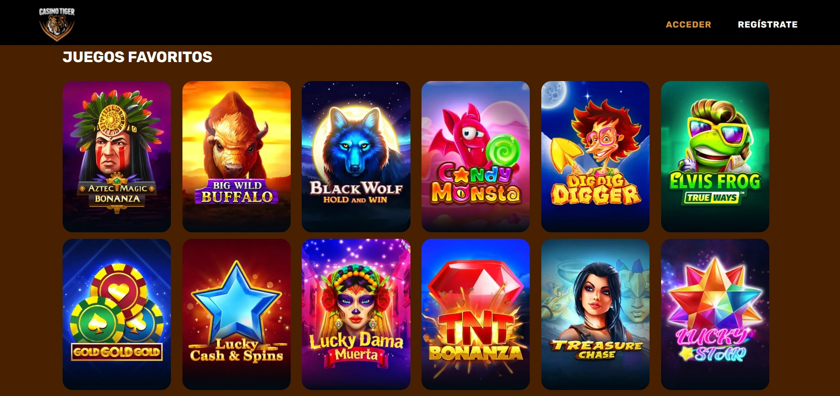 Tiger casino slots